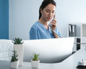 healthcare receptionist